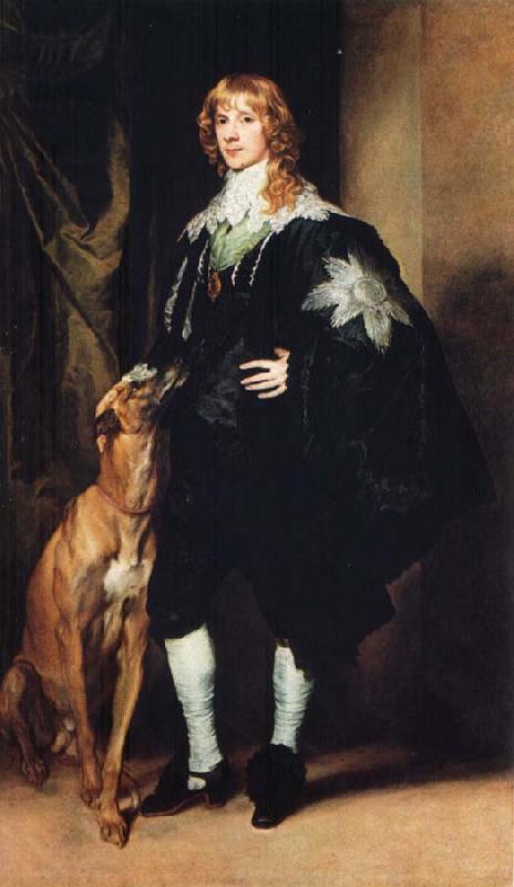 Dyck, Anthony van Portrait of James Stuart,Duke of Richmond and Fourth Duke of Lennox oil painting image